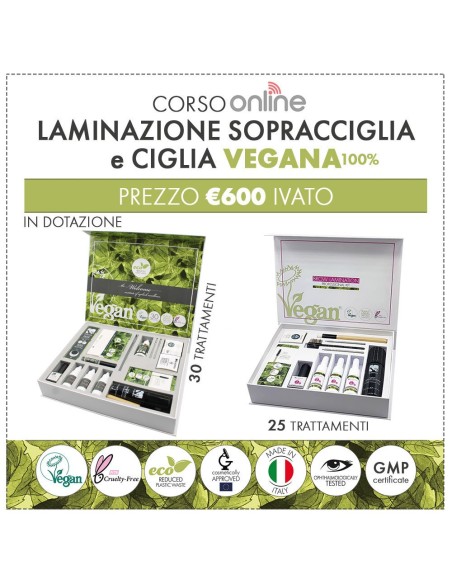 Corso ONLINE laminazione ciglia & sopracciglia + tintura | Kalentin corsi pro