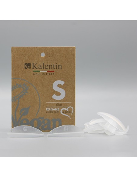 Siliconi Indeformabili 'S' 10 pezzi (5 paia convergenti) | Kalentin cosmetici professionali