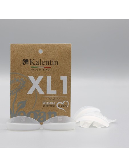 Siliconi Indeformabili 'XL1' 10 pezzi (5 paia convergenti) | Kalentin cosmetici professionali