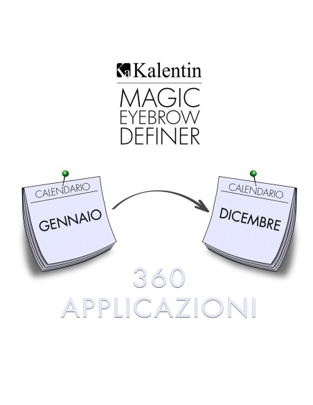 Ombretto gel per sopracciglia - 4 Bruno | Kalentin