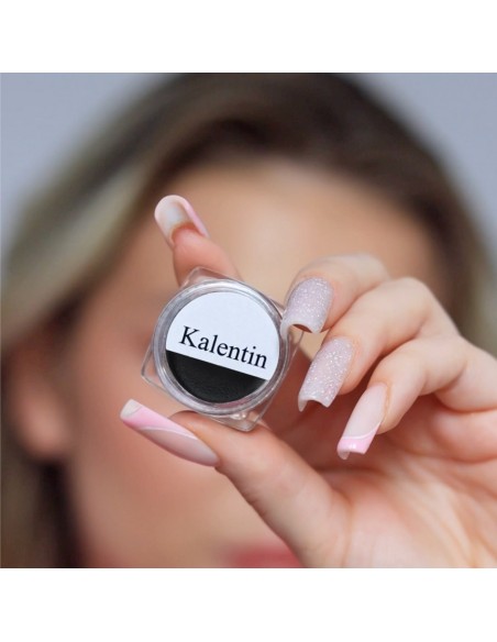 Ombretto gel per sopracciglia - 8 Nero | Kalentin