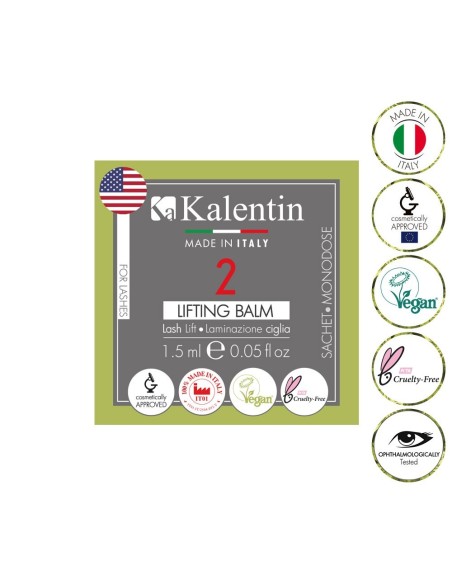 Bustina monodose Lifting Balm vegano USA - 1.5ml | Kalentin cosmetici di qualità