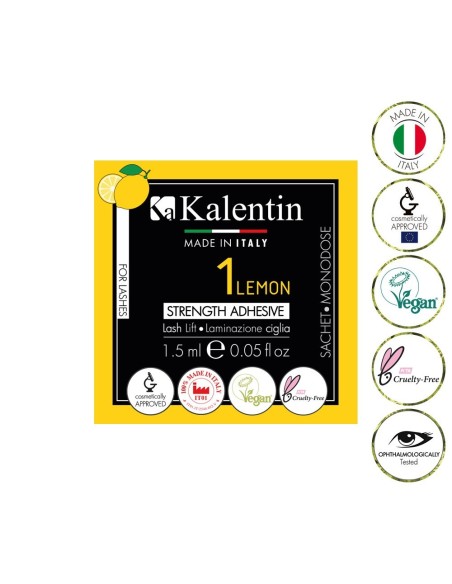 Bustina monodose Lemon Strength Adhesive - 1.5ml| Kalentin cosmetici di qualità