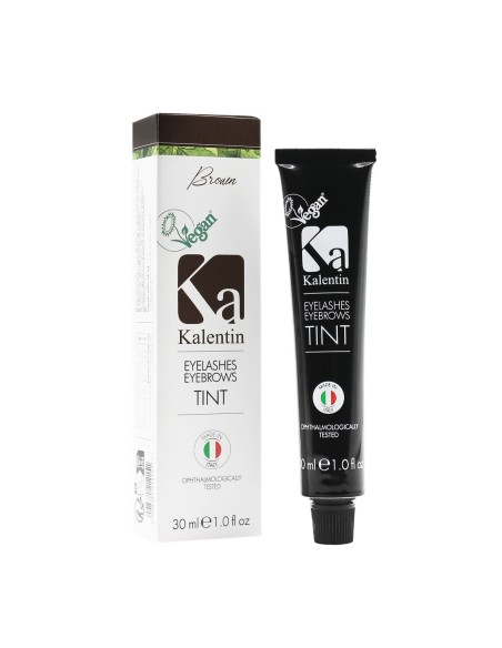 Tinta per ciglia e sopracciglia castano | Kalentin cosmetici professionali