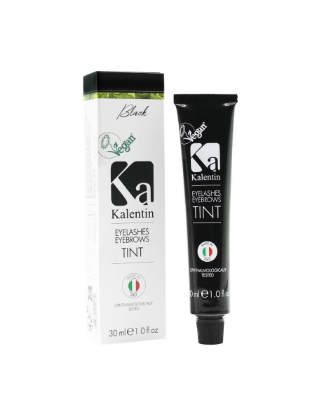 Tinta per ciglia e sopracciglia nero| Kalentin cosmetici professionali