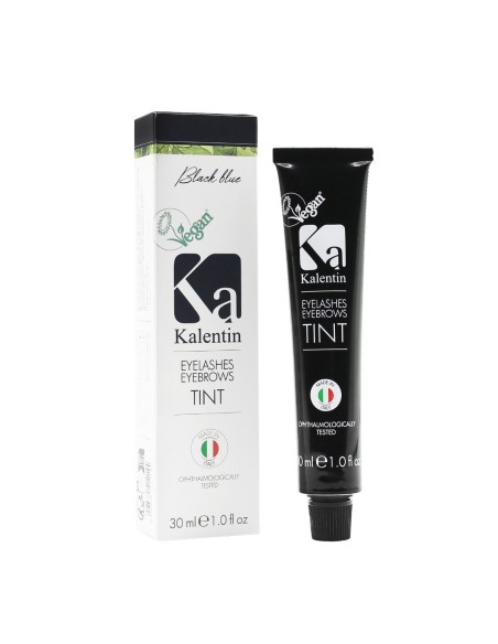 Tinta per ciglia e sopracciglia nero blu | Kalentin cosmetici professionali