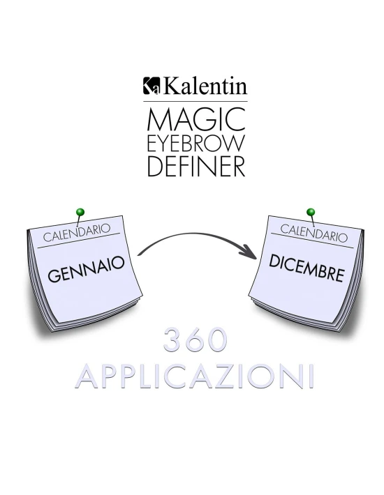 Ombretto gel per sopracciglia - 1 Biondo | Kalentin cosmetici professionali