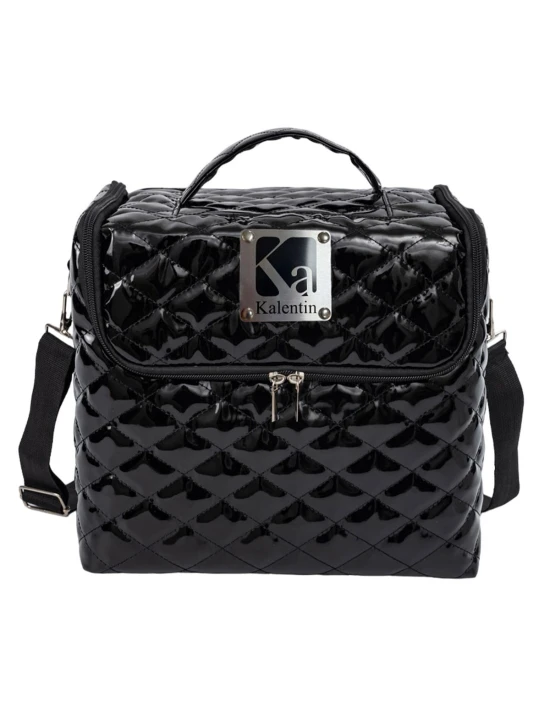 Borsa Makeup nera morbida | Kalentin cosmetici professionali