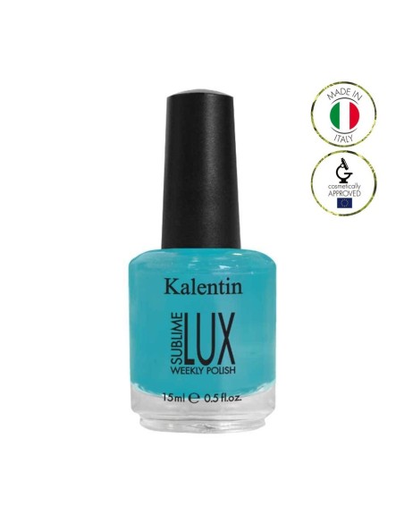 Smalto per unghie colore turchese  - Sublime Lux n.3 | Kalentin