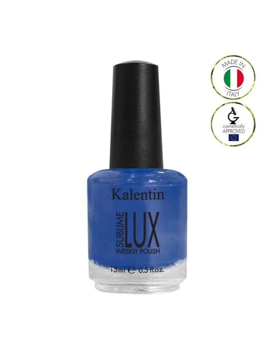 Smalto per unghie blu elettrico  - Sublime Lux n.4 │Kalentin