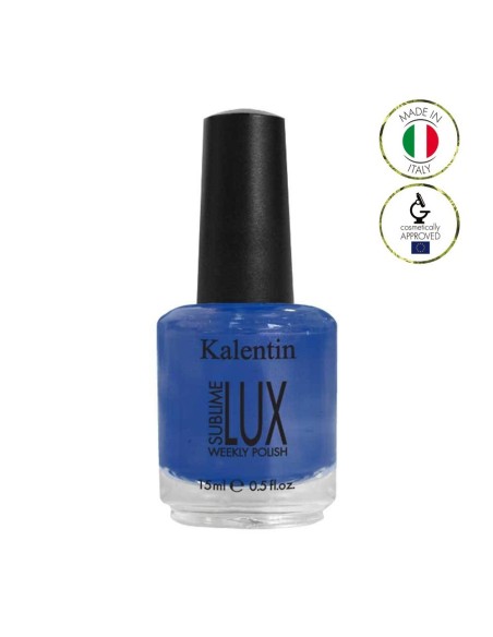 Smalto per unghie blu elettrico  - Sublime Lux n.4 │Kalentin
