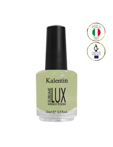 Smalto per unghie verde pistacchio  - Sublime Lux n.15 │Kalentin