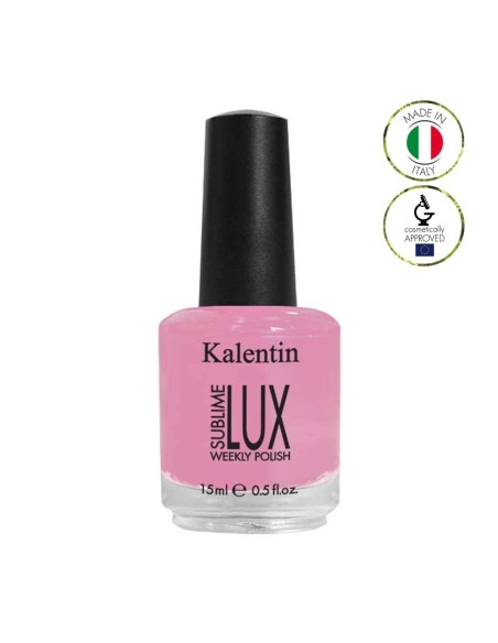 Smalto per unghie rosa bubblegum  - Sublime Lux n.23 │Kalentin