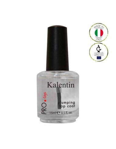 Smalto top coat effetto rimpolpante e volumizzante | Kalentin