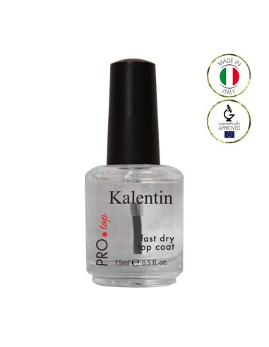 Smalto top coat asciugatura e fissaggio del colore veloce | Kalentin