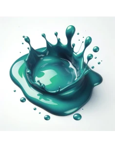 Smalto per unghie verde cangiante  - Sublime Lux n.7 │Kalentin 2