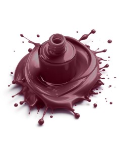 Smalto per unghie rosso scuro  - Sublime Lux n.41 │Kalentin 2