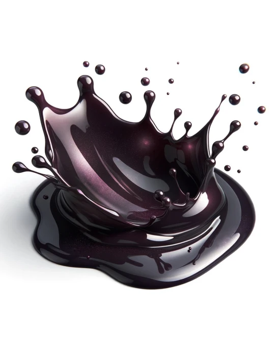 Smalto per unghie lilla scuro  - Sublime Lux n.44 │Kalentin