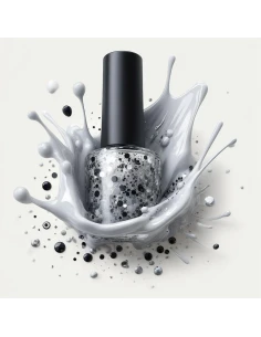 Smalto per unghie grigio  - Sublime Lux n.57 │Kalentin 2