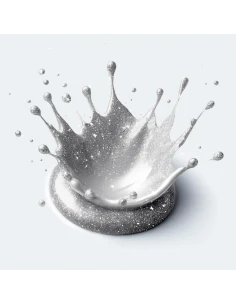 Smalto per unghie argento  - Sublime Lux n.63 │Kalentin 2