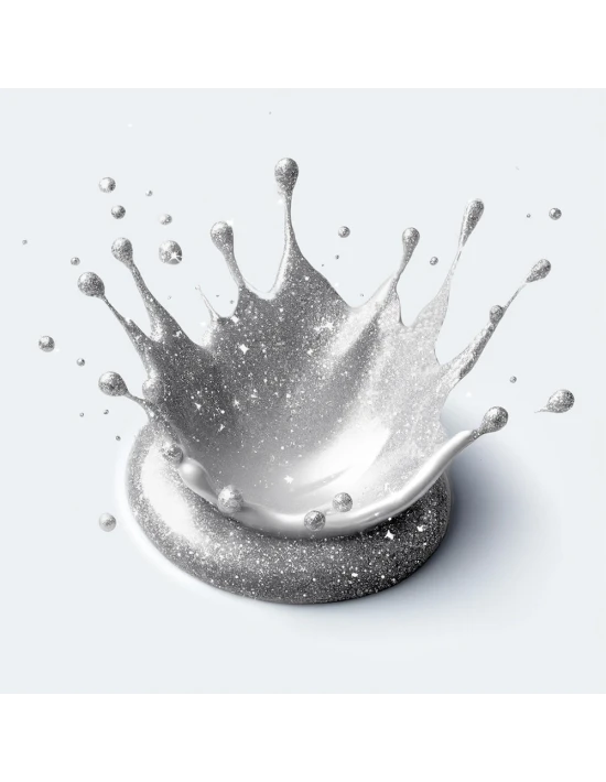 Smalto per unghie argento  - Sublime Lux n.63 │Kalentin