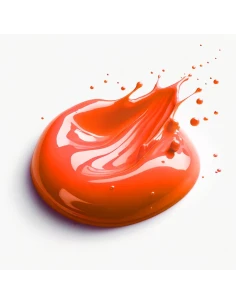 Smalto per unghie arancio chiaro - Sublime Lux Fluo │Kalentin 2