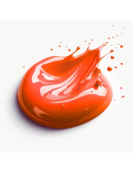 Smalto per unghie arancio chiaro - Sublime Lux Fluo │Kalentin