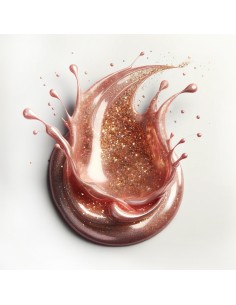 Smalto per unghie oro rosa - Sublime Lux n.65 │Kalentin 2