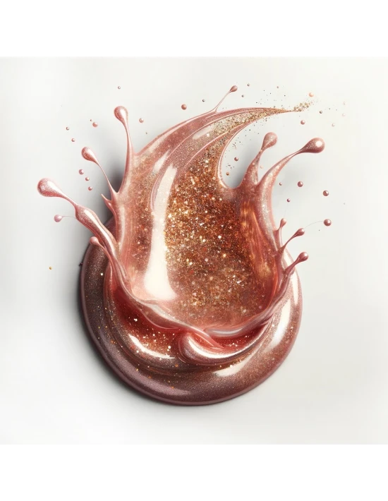 Smalto per unghie oro rosa - Sublime Lux n.65 │Kalentin