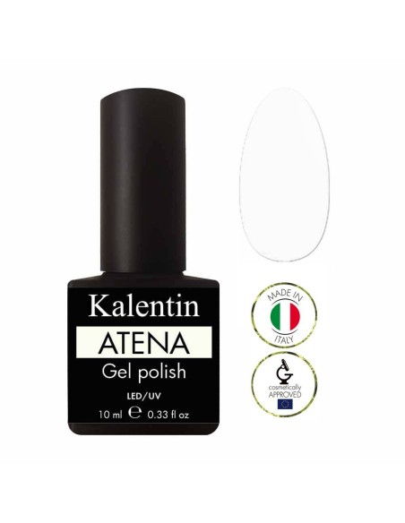 Smalto gel semipermanente bianco - Atena 4 | Kalentin