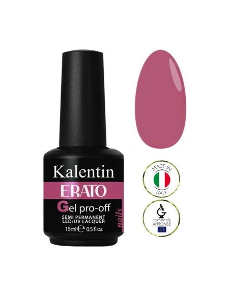 Smalto gel semipermanente rosa violaceo - Erato 48 │Kalentin