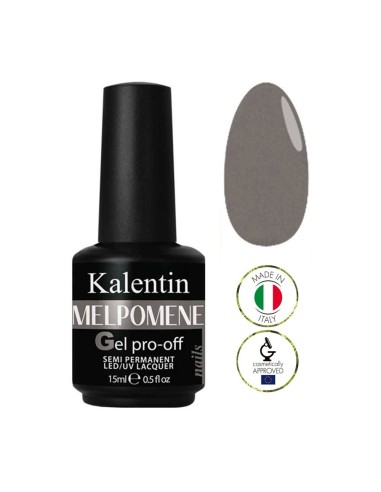 Smalto gel semipermanente grigio - Melpomene 67 │Kalentin