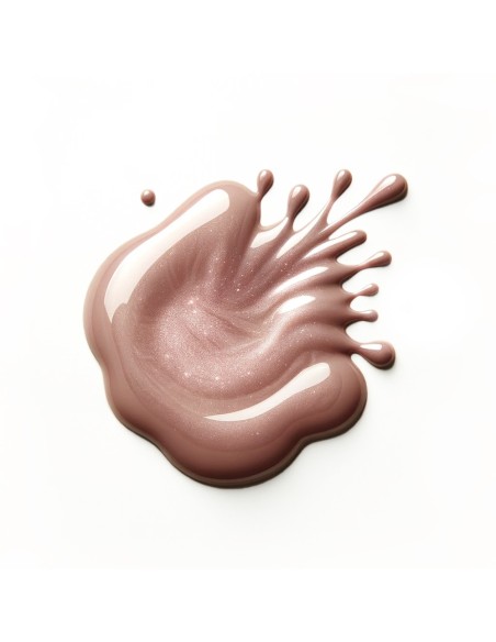 Smalto gel semipermanente rosa glitterato - Euterpe 74 senza TPO │Kalentin