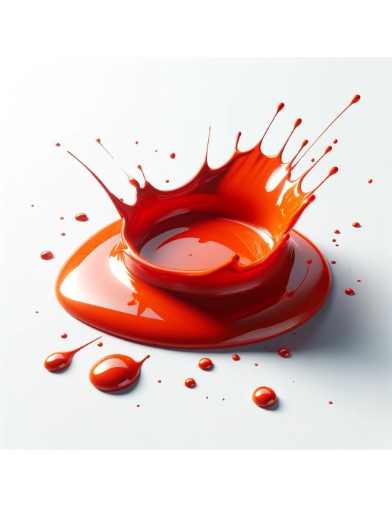 Smalto gel semipermanente rosso arancio - Celeno 91 senza TPO │Kalentin