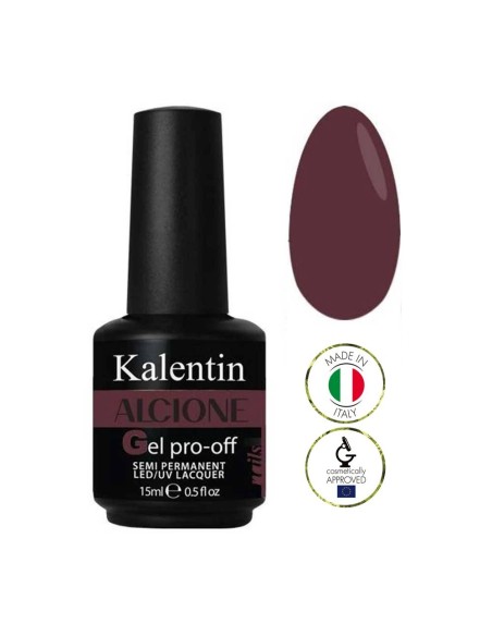 Smalto gel semipermanente borgogna - Alcione 93 │Kalentin