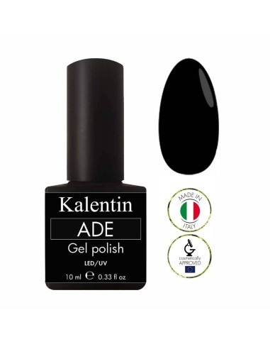 Smalto gel semipermanente nero - Ade 15 | Kalentin