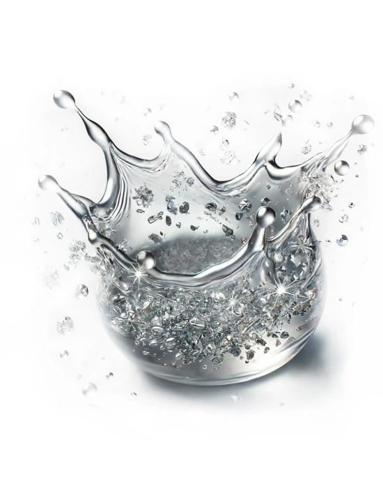 Smalto gel semipermanente foil argento - Crio 84 senza TPO │Kalentin