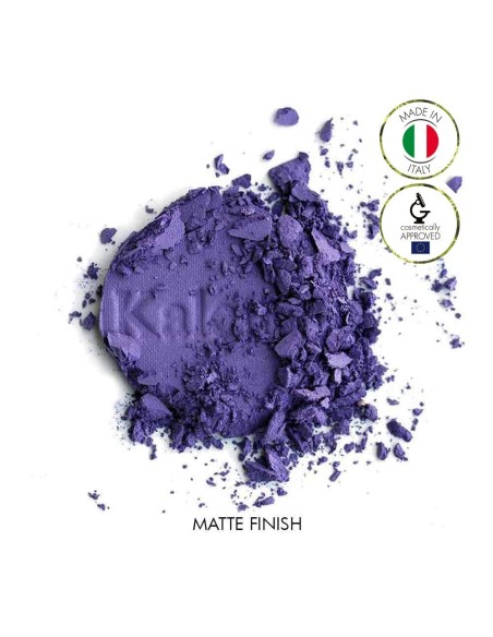 Matte violet purple mineral eye shadow - No 46 Mindanao | Kalentin sustainable cosmetic brand