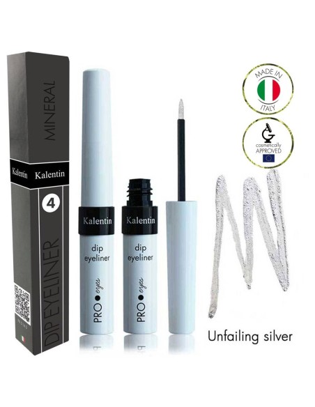 EYELINER MINERALE 4 Dolphin - argento| Kalentin