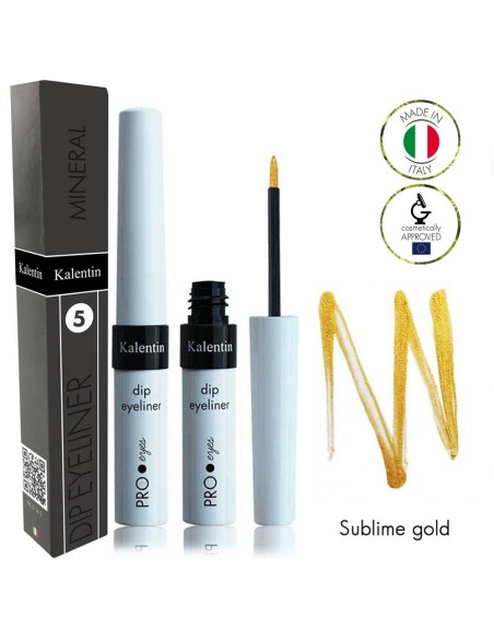EYELINER MINERALE 5 Tiger - oro | Kalentin