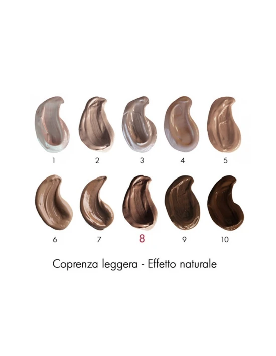 FONDOTINTA FLUIDO MINERALE  8 Tumeric| Kalentin