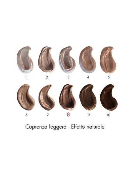 FONDOTINTA FLUIDO MINERALE  8 Tumeric| Kalentin