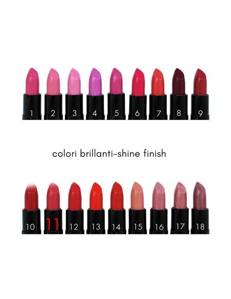 ROSSETTO MINERALE  11 Sweet - finish brillante rosso chiaro | Kalentin