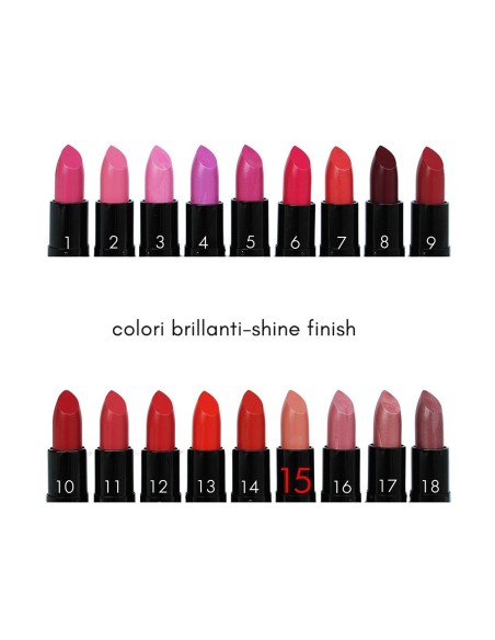 ROSSETTO MINERALE  15 Fiery - finish brillante rosa antico | Kalentin