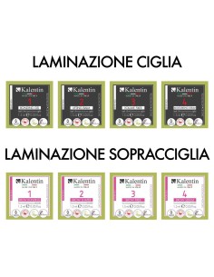 TESTER PACK monodosi (laminazione ciglia e sopracciglia) | Kalentin 2