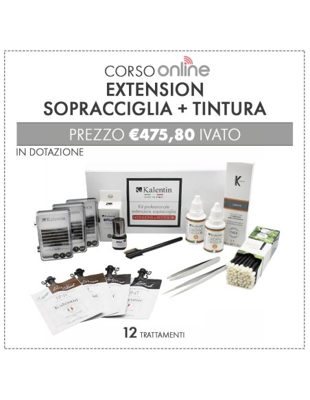 Corso extension sopracciglia | Kalentin corsi pro