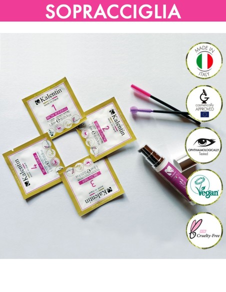 STARTER BROW SET monodosi (laminazione sopracciglia) | Kalentin cosmetici di qualità