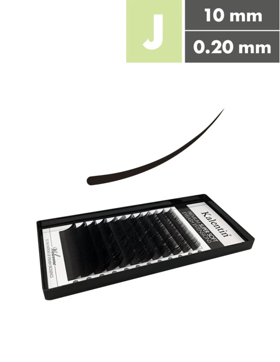 Extension ciglia J Ø0,20 - 10mm | Kalentin cosmetici professionali