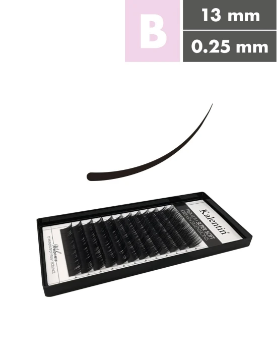 Extension ciglia B Ø0,25 - 13mm | Kalentin