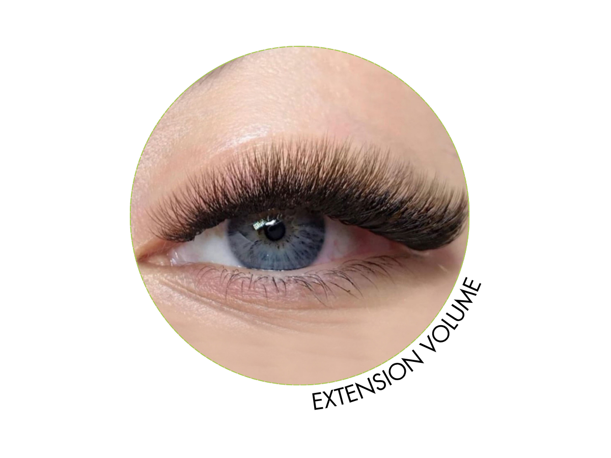 extension ciglia volume